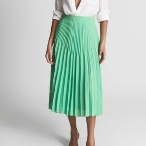 Reiss green skirt & top